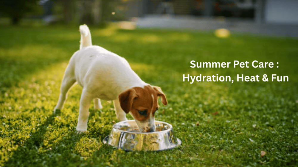 Summer Pet Care Tips: Hydration, Heat & Fun