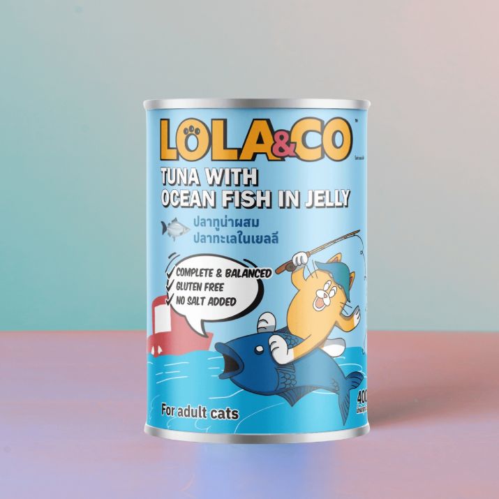 Lola & Co Tuna with Ocean Fish in Jelly