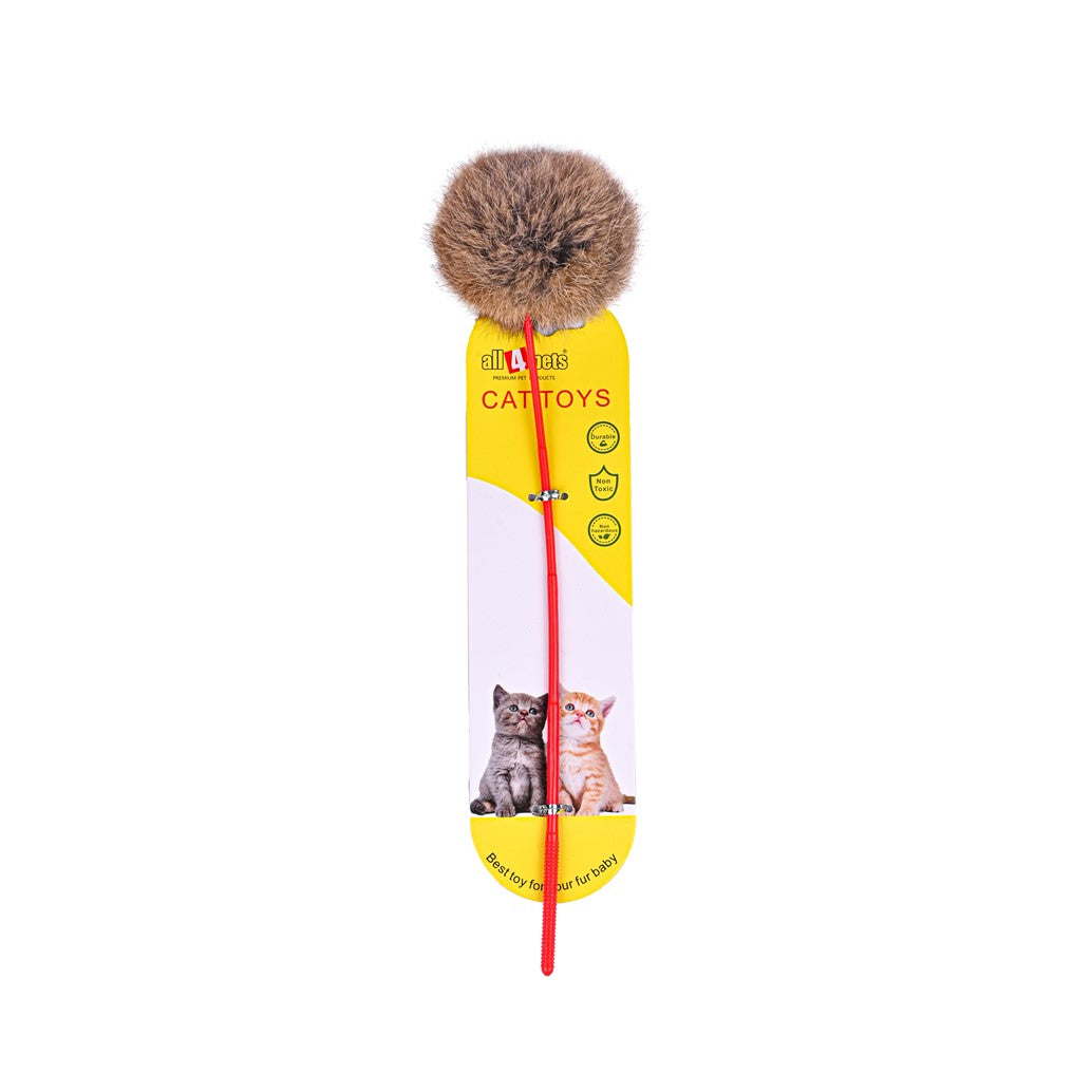 ALL4PETS CAT TOY WITH FEATHERS BO-SK017