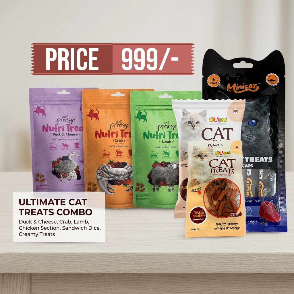 Ultimate Cat Treats Combo Pack – 6 Variety Treats