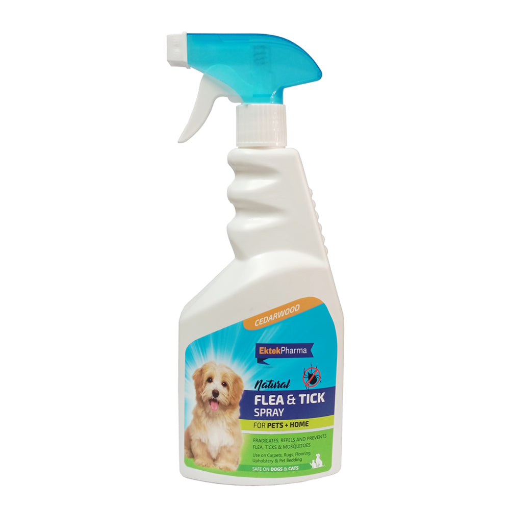 Natural Flea & Tick Spray For Pets + Home-500ml