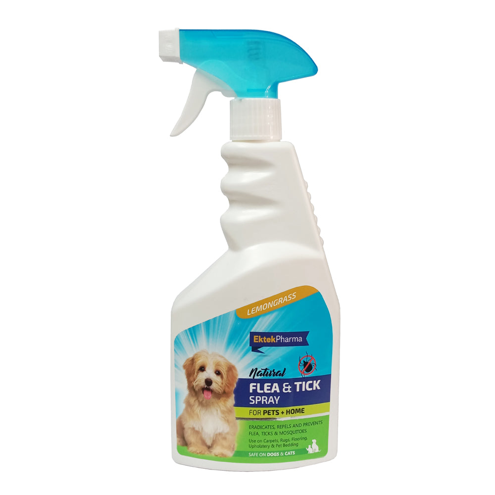 Natural Flea & Tick Spray For Pets + Home-500ml