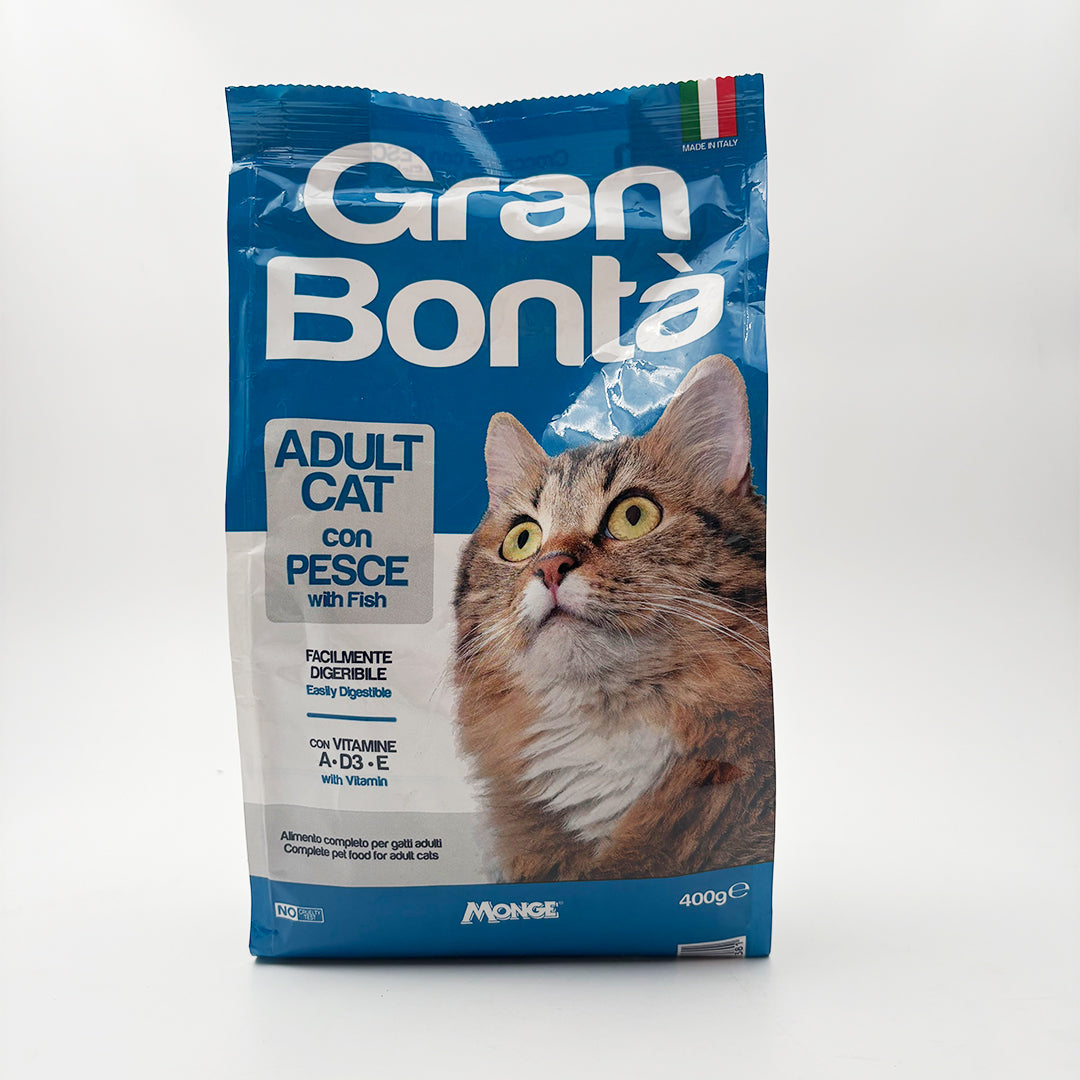 Gran Bontà Adult Cat Food Croquettes 400g (Pack of 2)