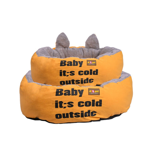 Shop the All4Pets Round Cat-Style Pet Bed