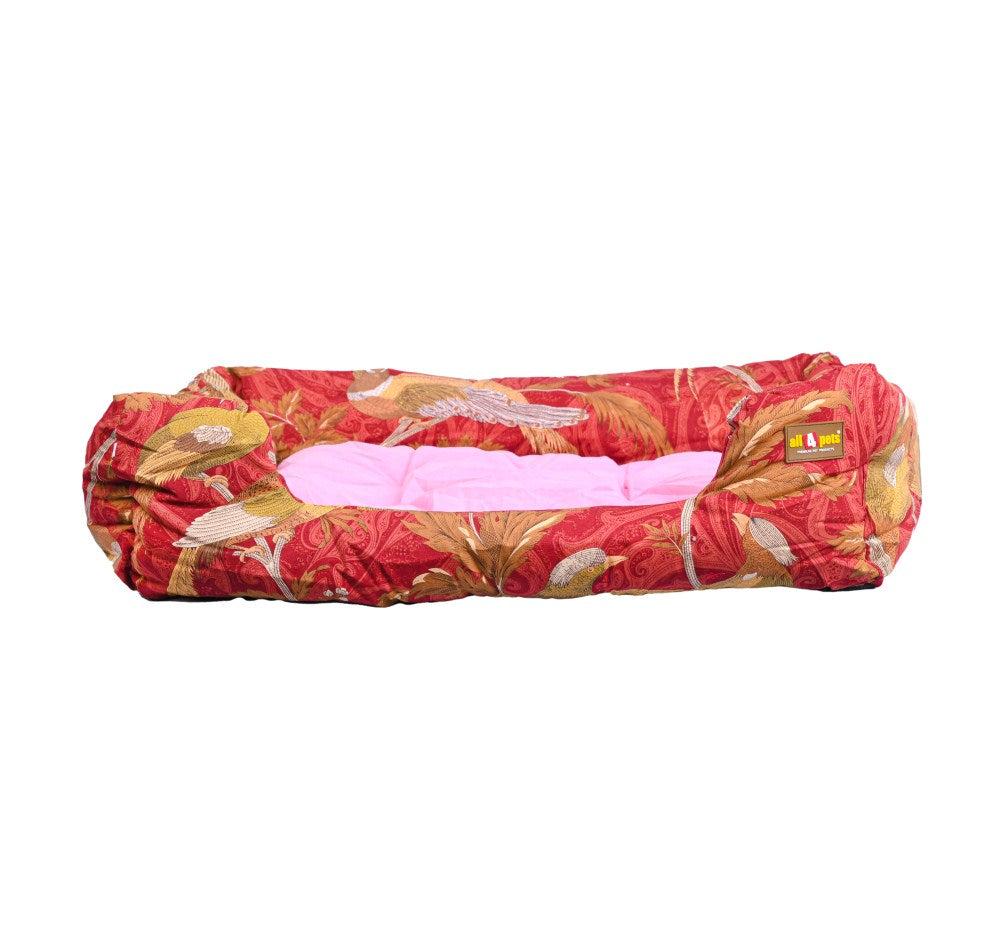 All4pets Sofa Style Multi-Colour Pet Bed For Dogs & Cats