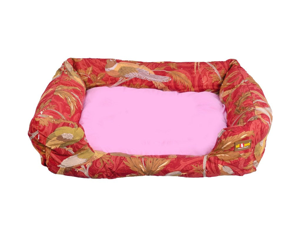All4pets Sofa Style Multi-Colour Pet Bed For Dogs & Cats