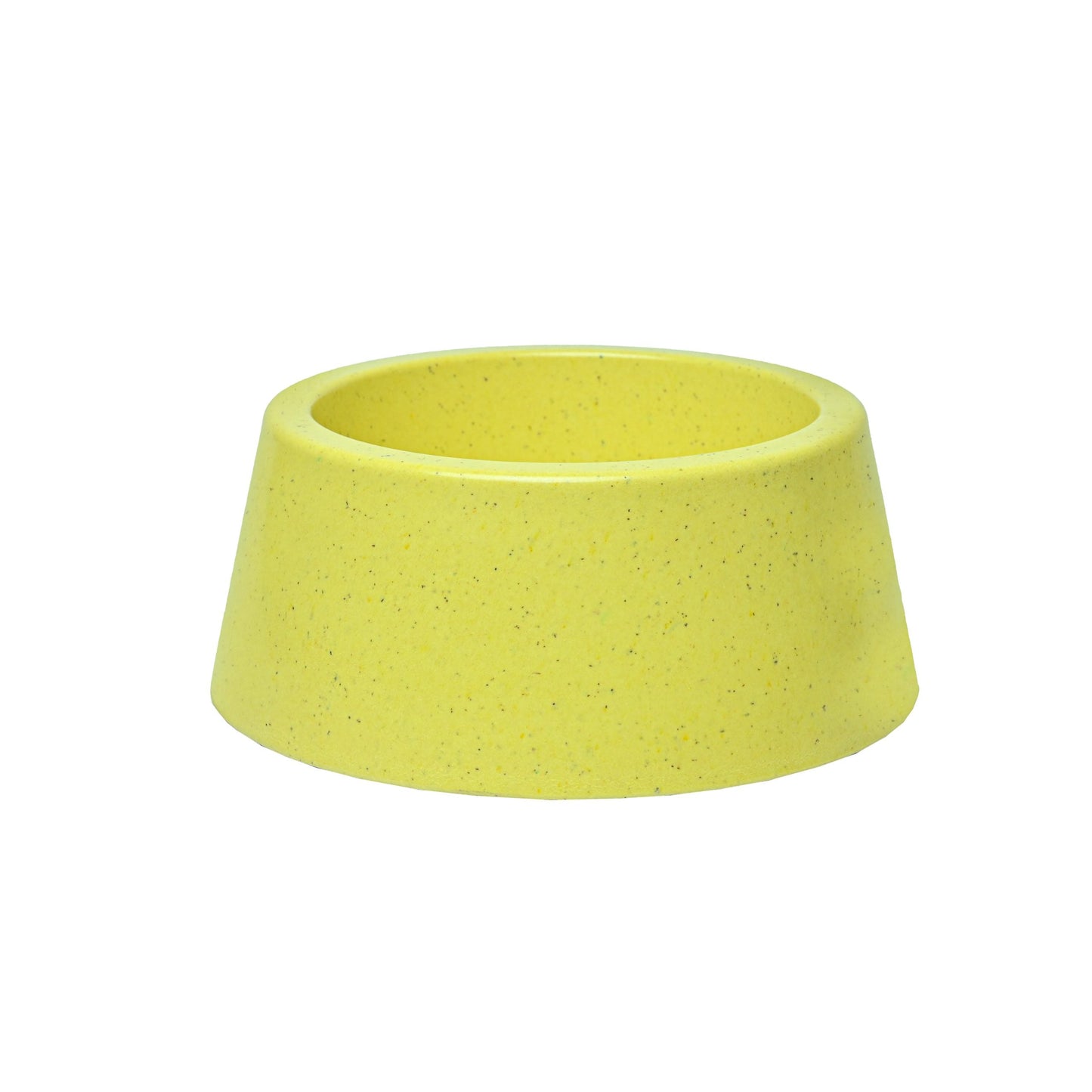 All4pets Round Bamboo Pet Bowl for Dogs and Cats