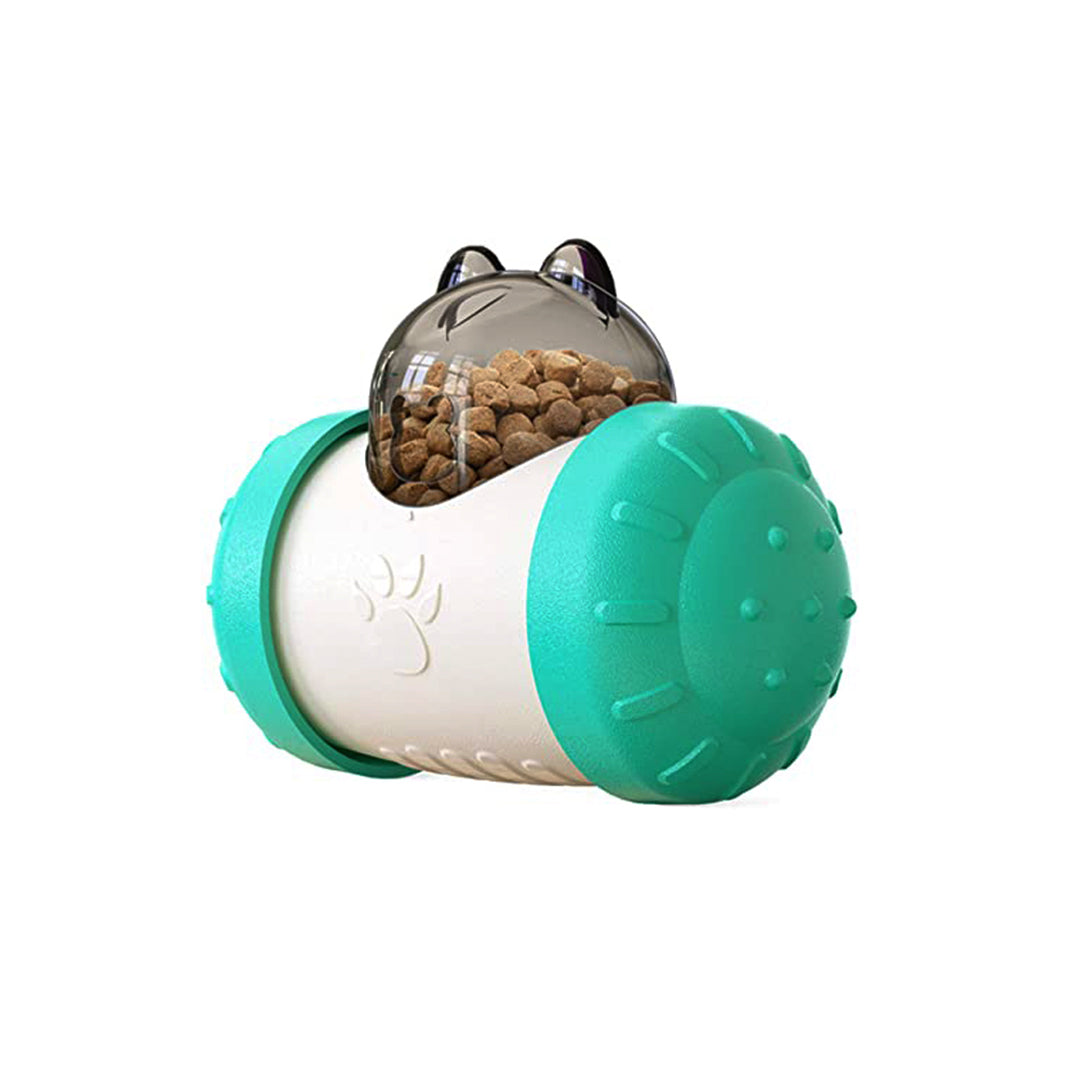 Interactive slow feeder toy for dogs and cats