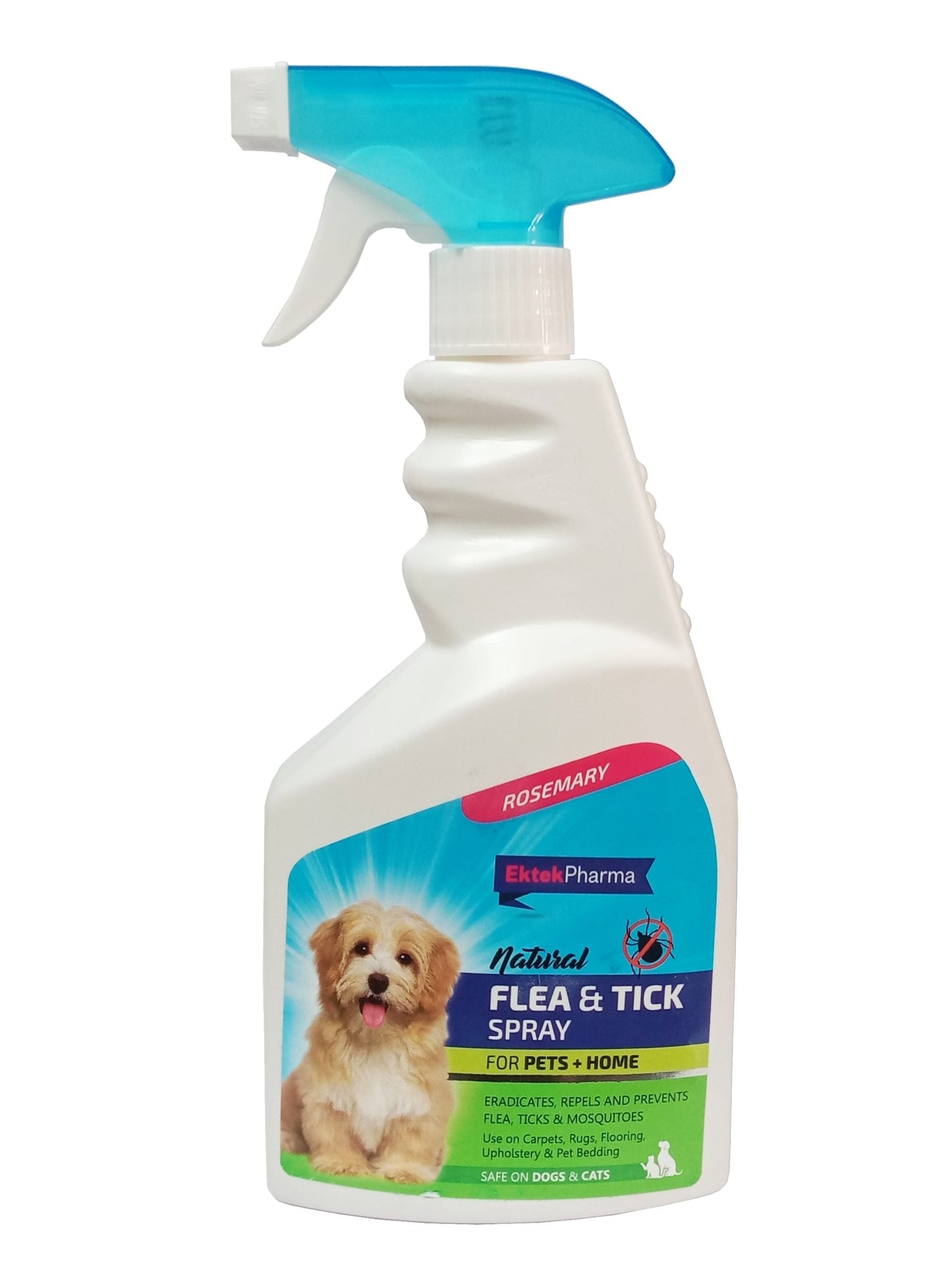 Natural Flea & Tick Spray For Pets + Home-500ml