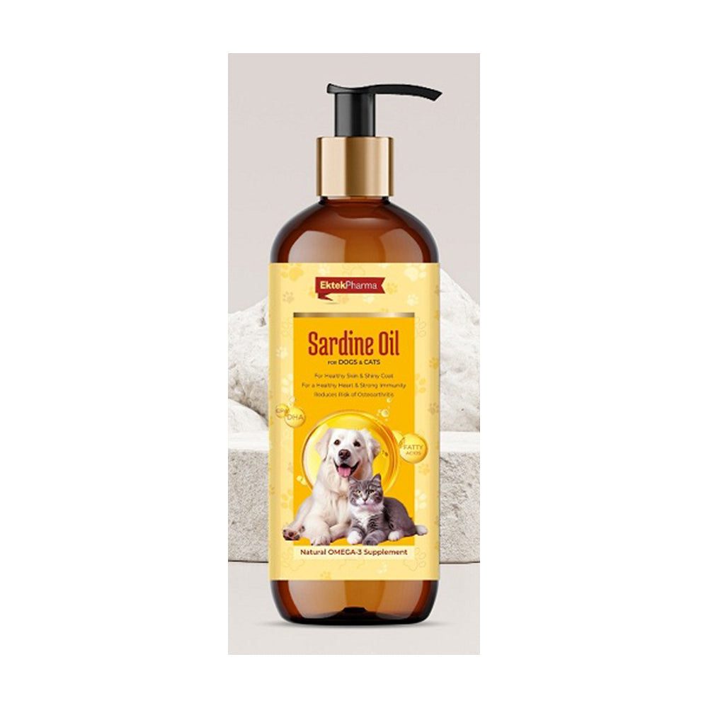 Sardine Oil 500ml For Dogs & Cats
