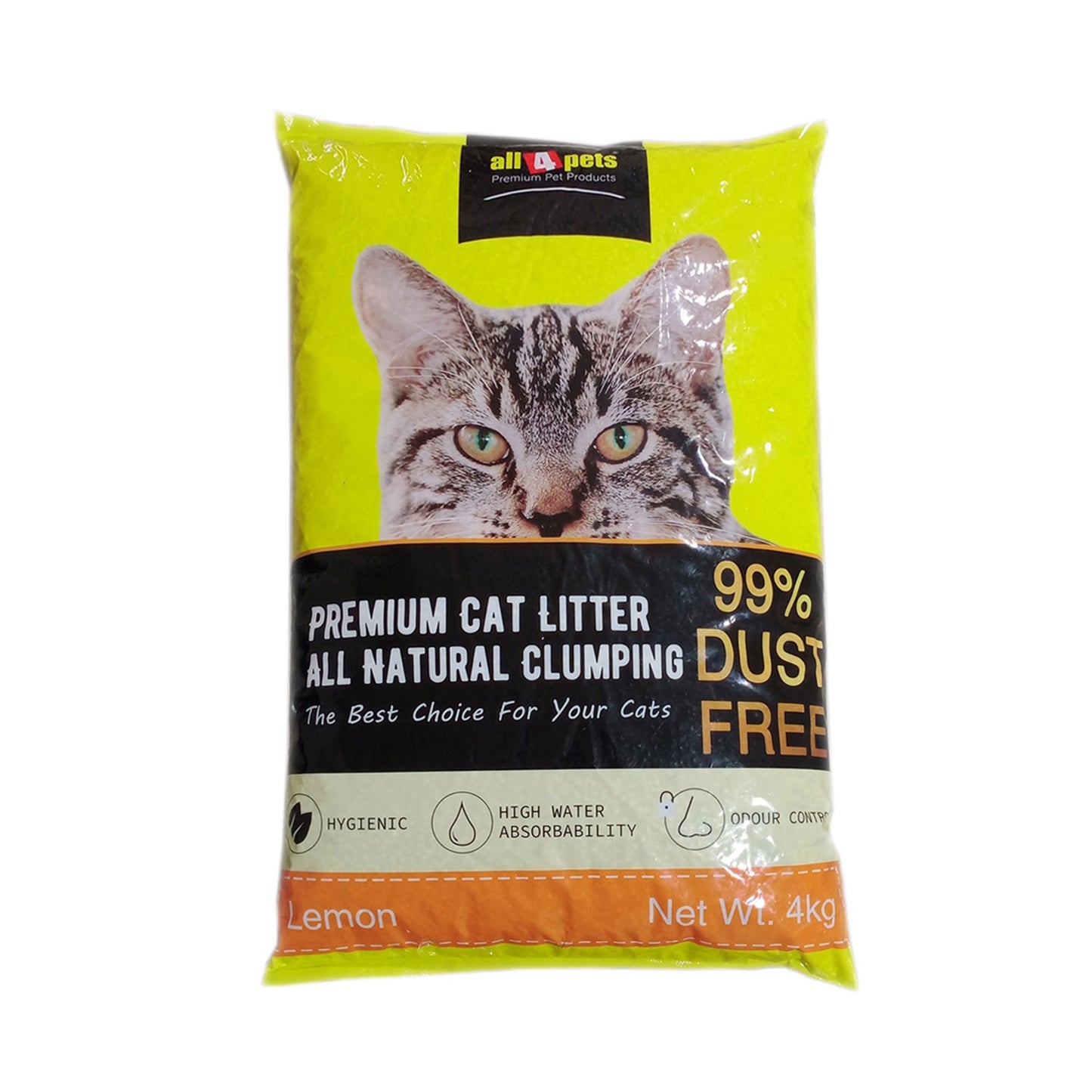 All4pets All Natural Dust Free Cat Litter 4Kg Pack