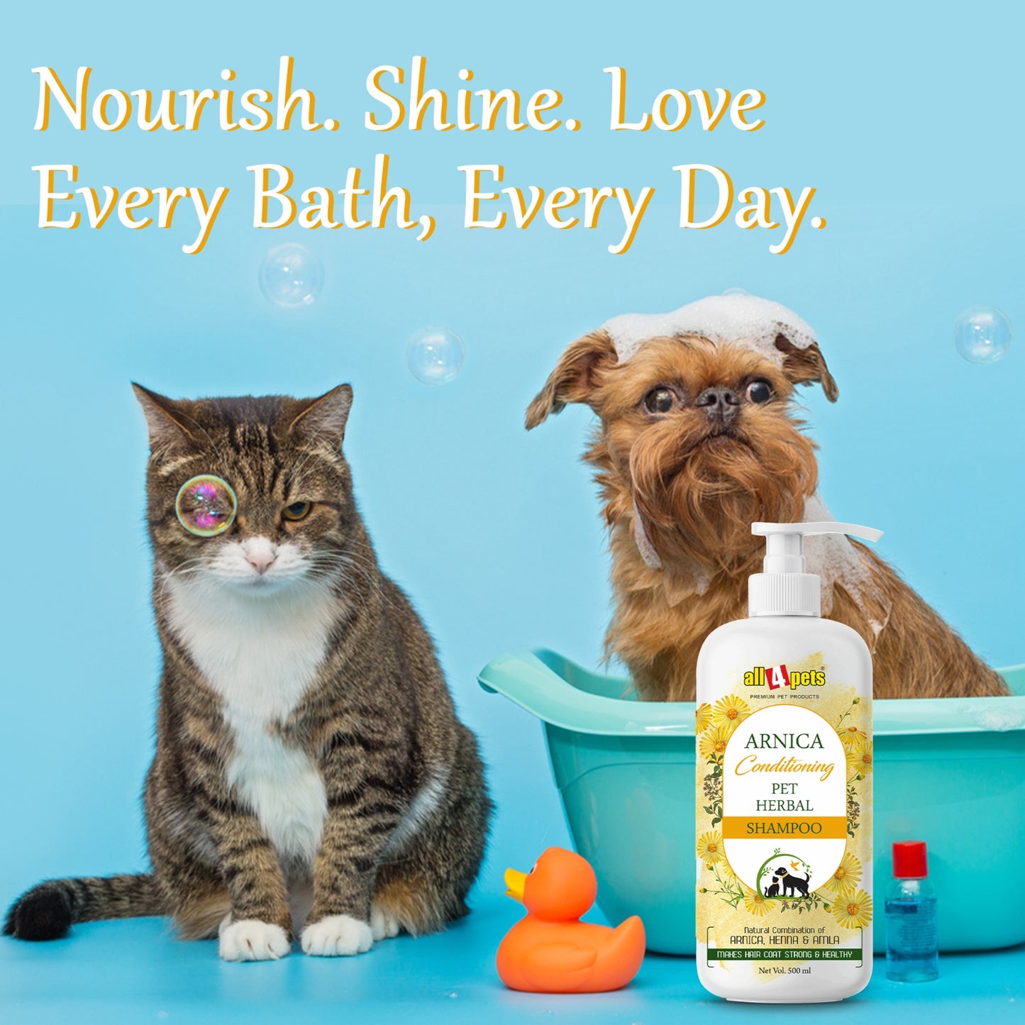 All4pets Arnica Conditioning Dog Shampoo
