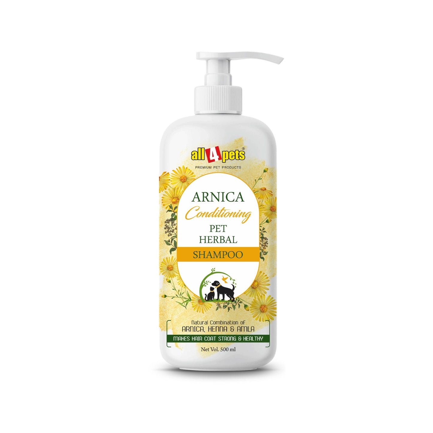 All4pets Arnica Conditioning Dog Shampoo