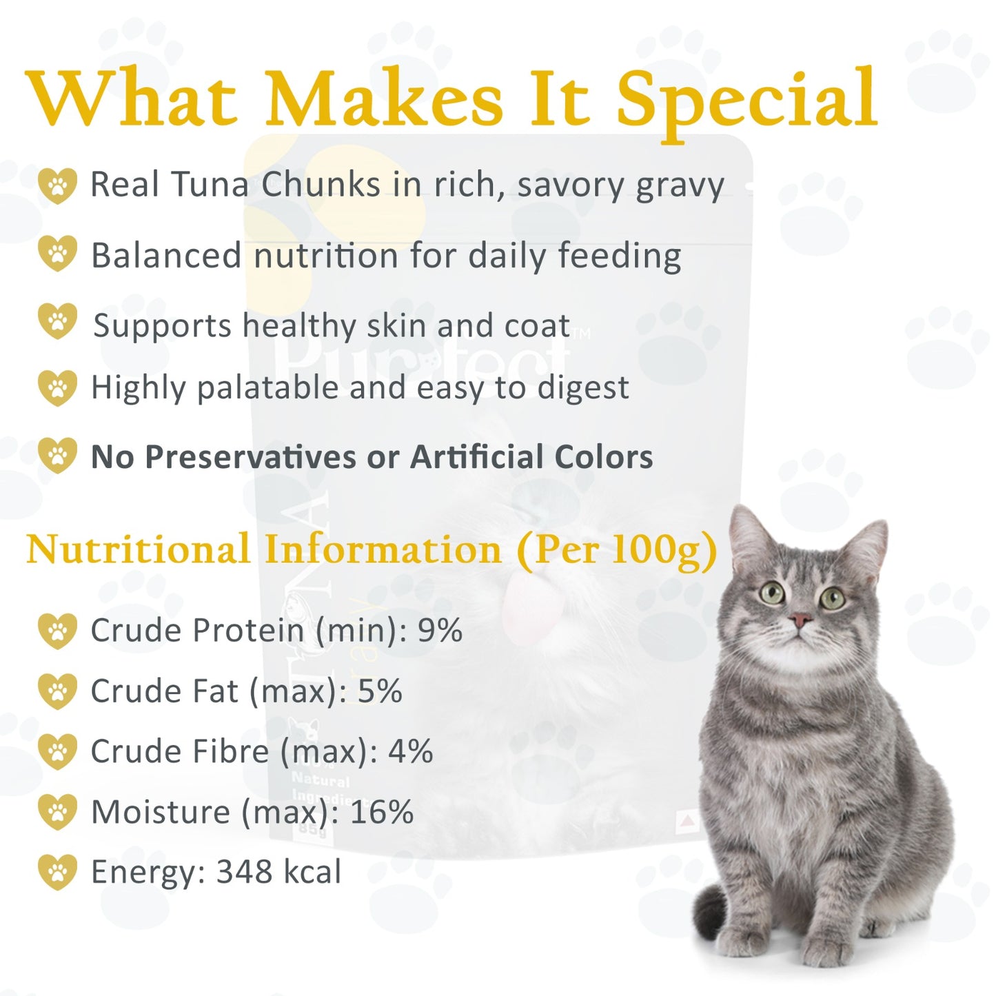 Purrfect Tuna Gravy- 85g (Pack of 5)