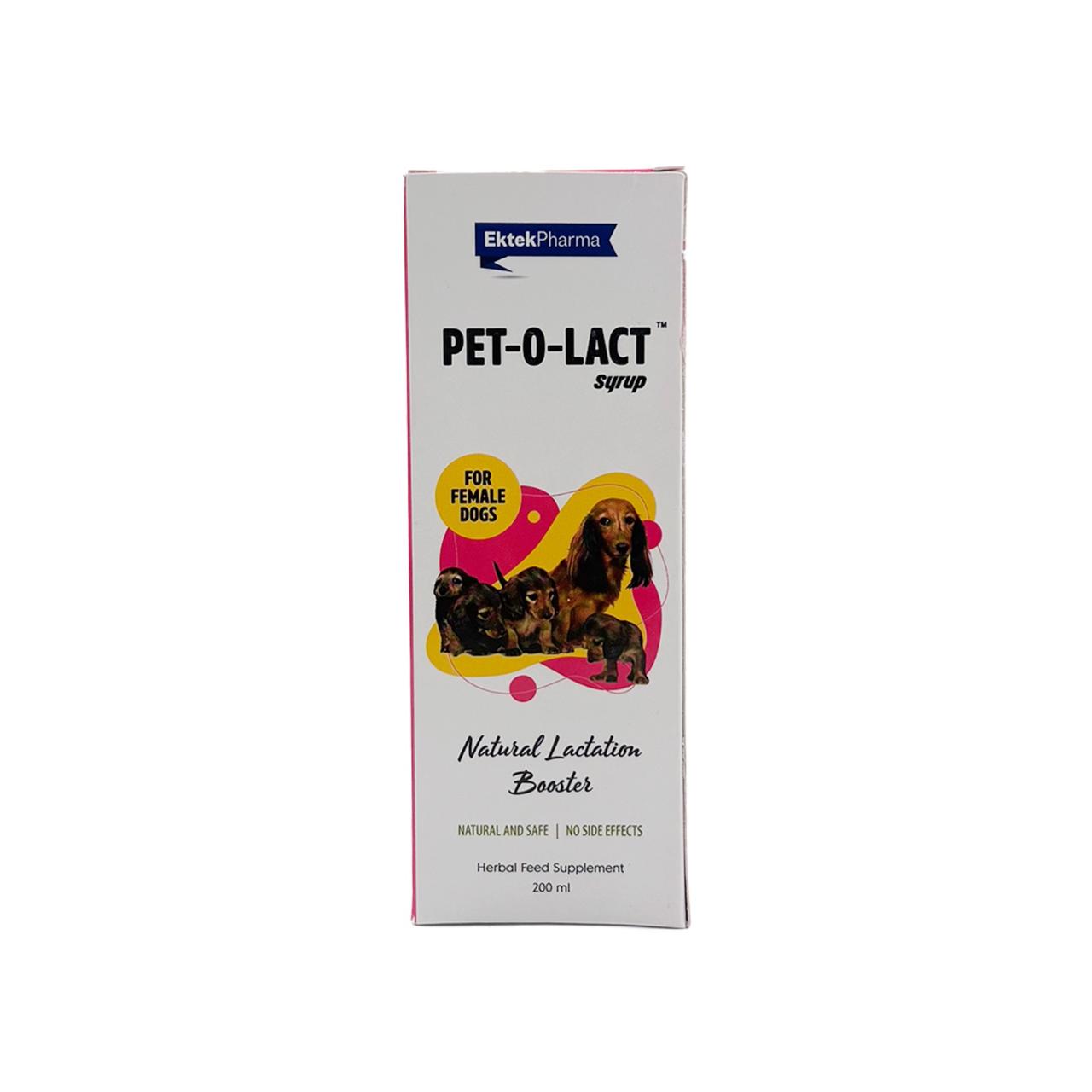 All4pets Pet-O-Lact Syrup -200ml ( Natural Lactation Booster)