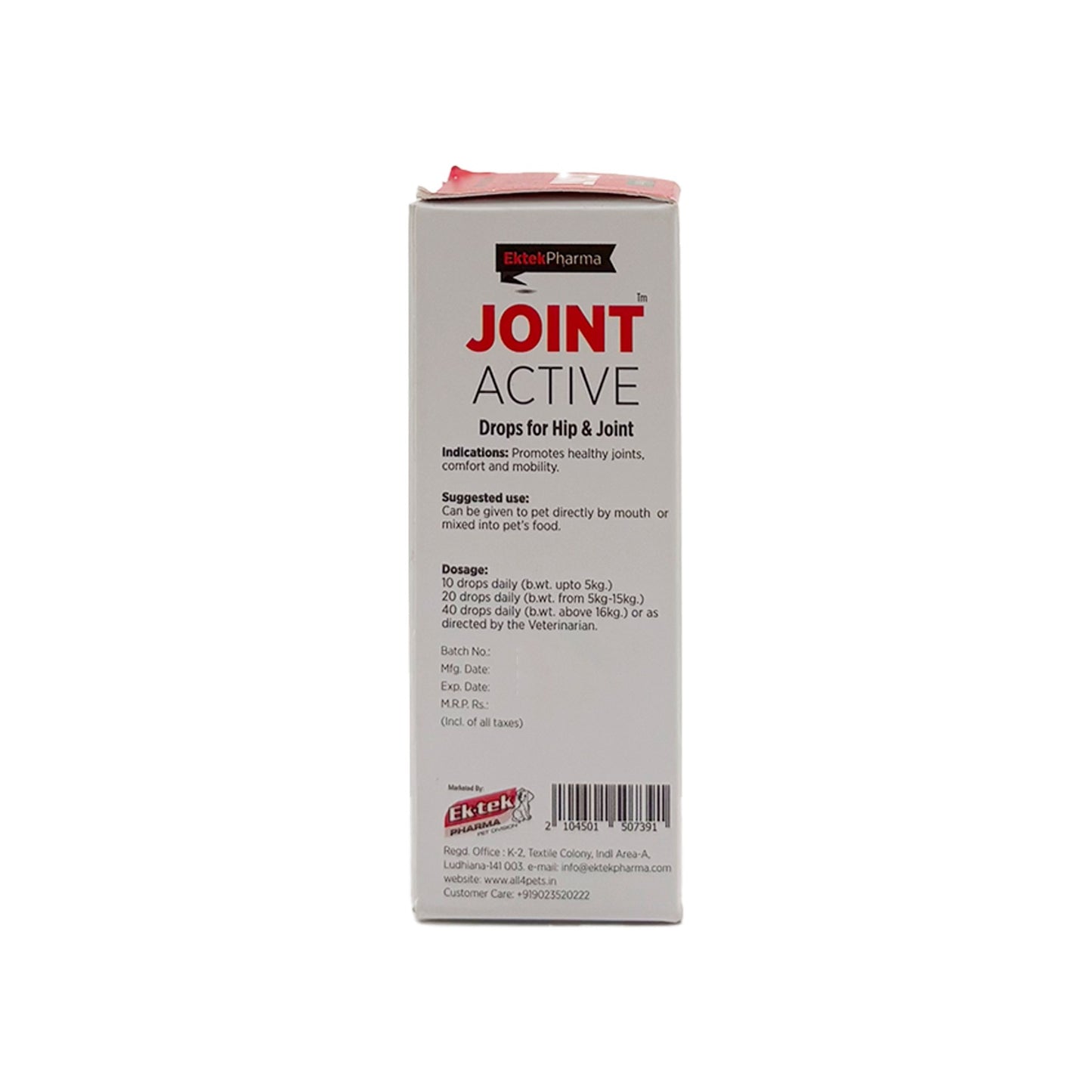 Joint Active Drops-60ml ( Gain Back Control of Healthy Joint Mobility)