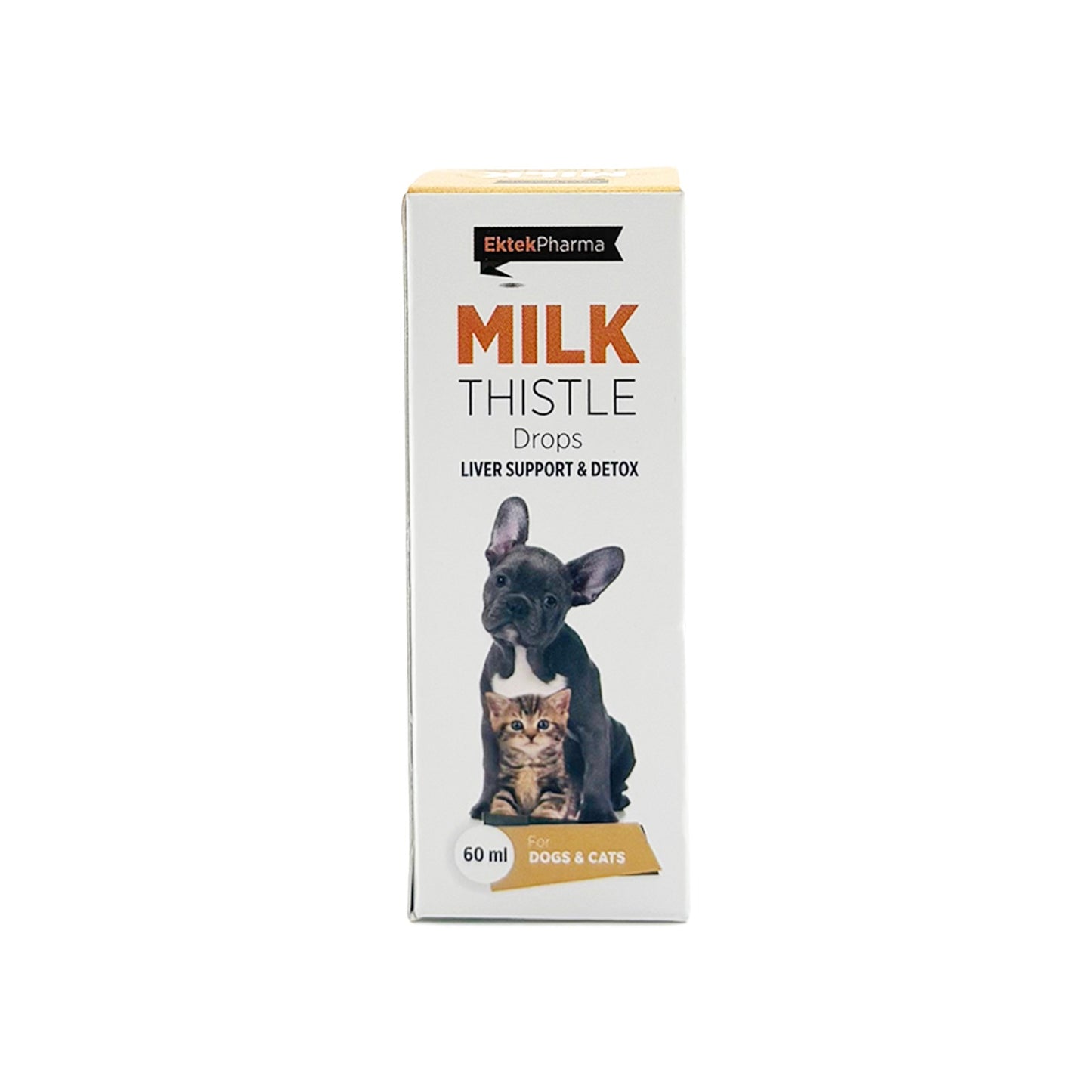 Milk Thistle Drops-60ml (Pack of 2) for Liver Support and Detox