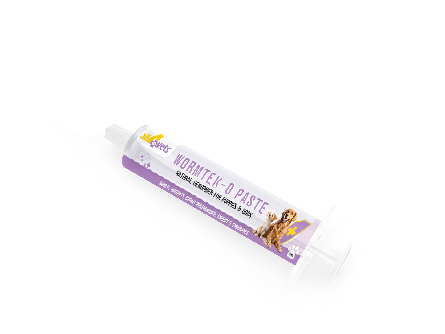 WORMTEK-D PASTE FOR PUPPIES & DOGS