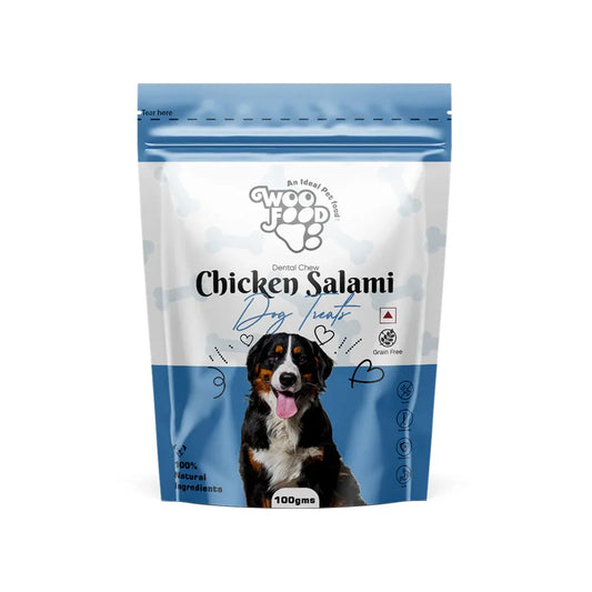 WooFood Chicken Salami Dog Treats -100gm