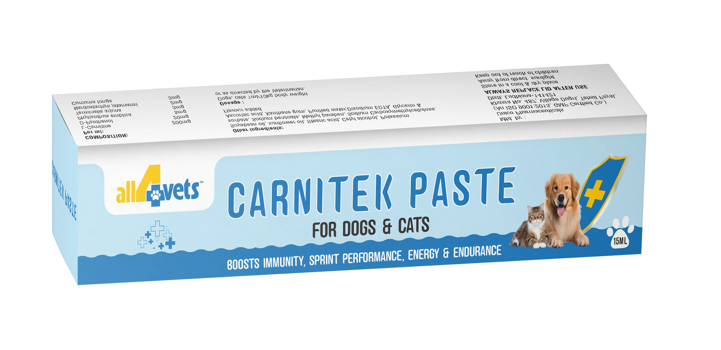 CARNITEK PASTE FOR DOGS AND CATS