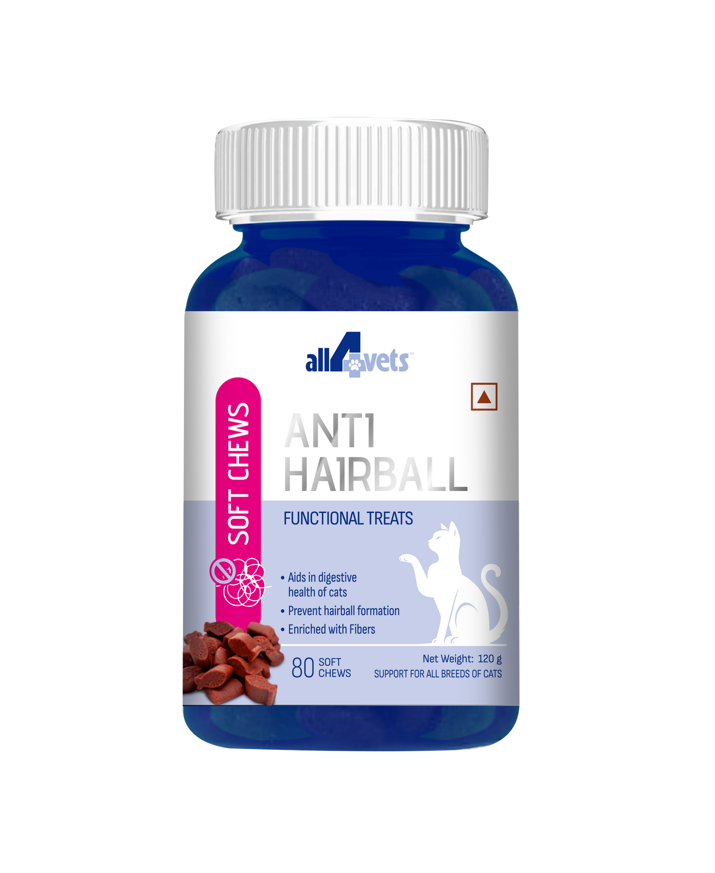 SOFT CHEWS- ANTI HAIRBALL FOR CATS