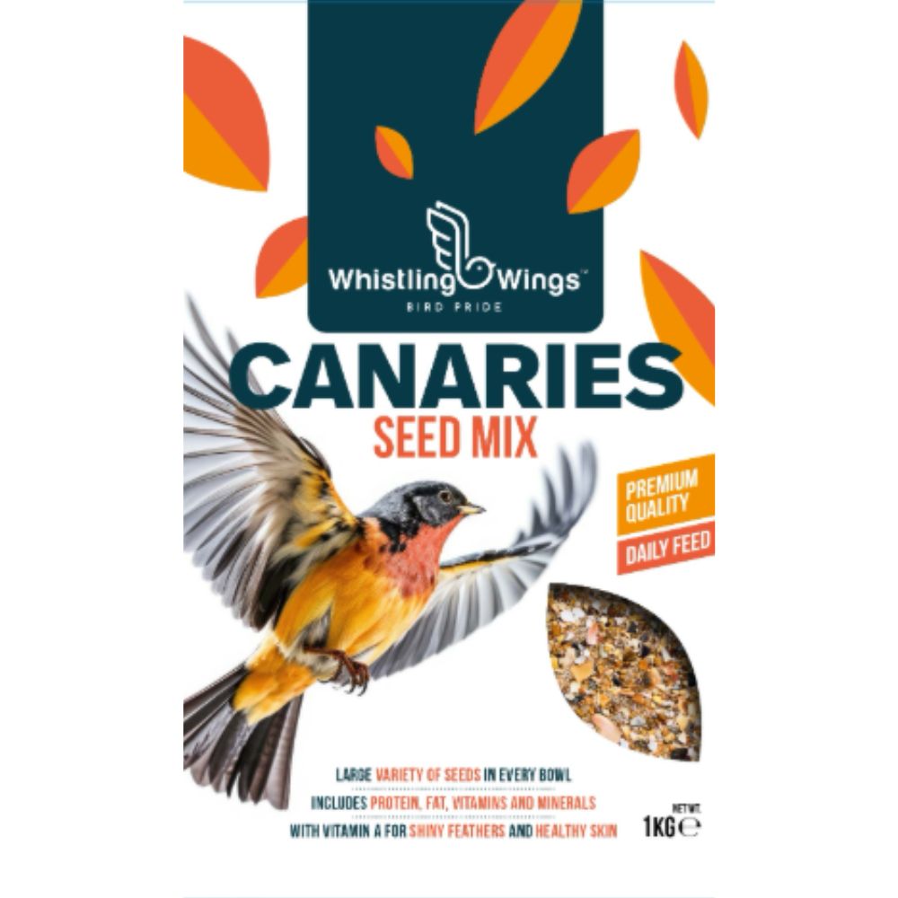 Whistling Wings Canaries Seed Mix – Premium Nutrition for Canaries & Finches