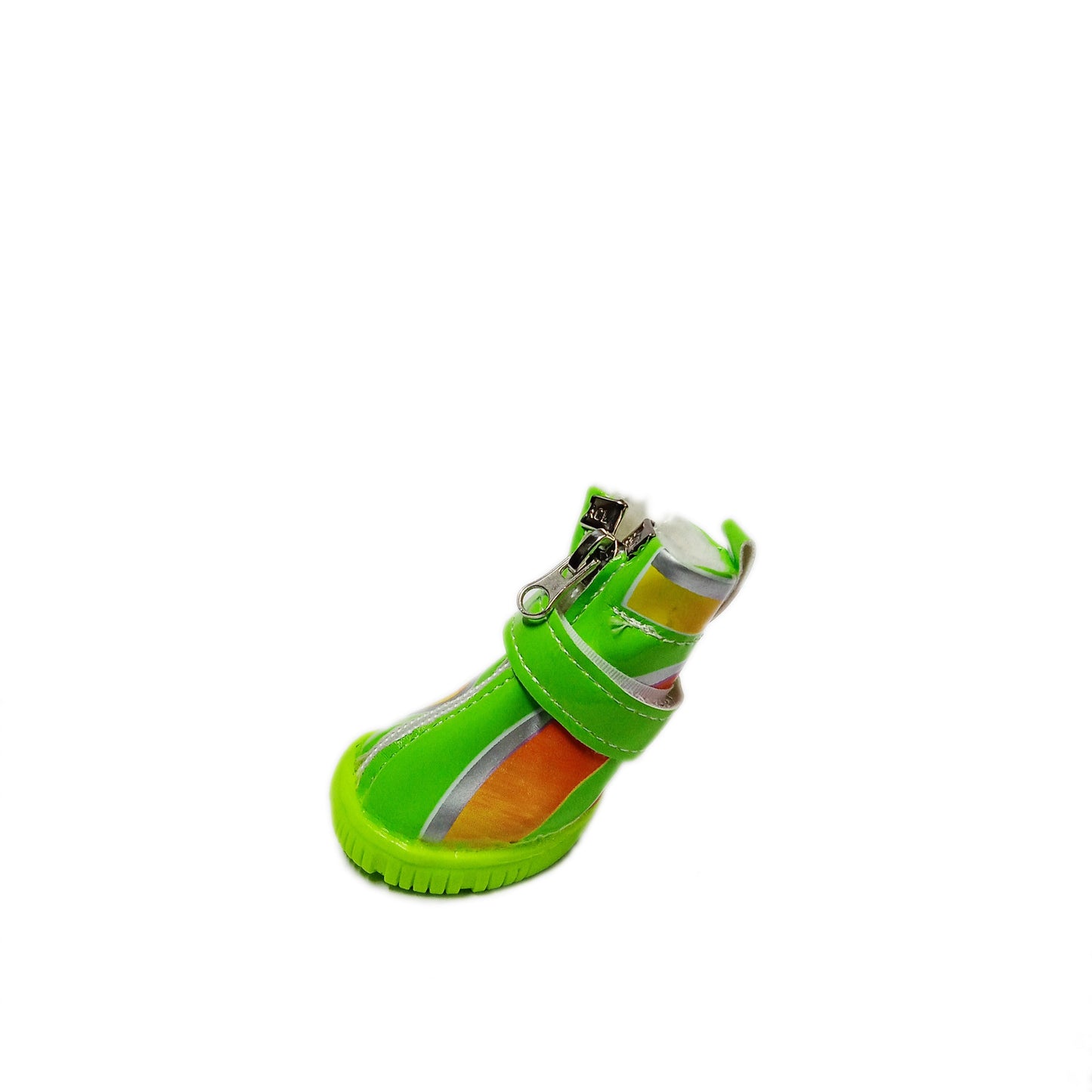 Dog Boots Paw Protector | Pack of 4pcs Anti-Slip Dog Shoes (Green)