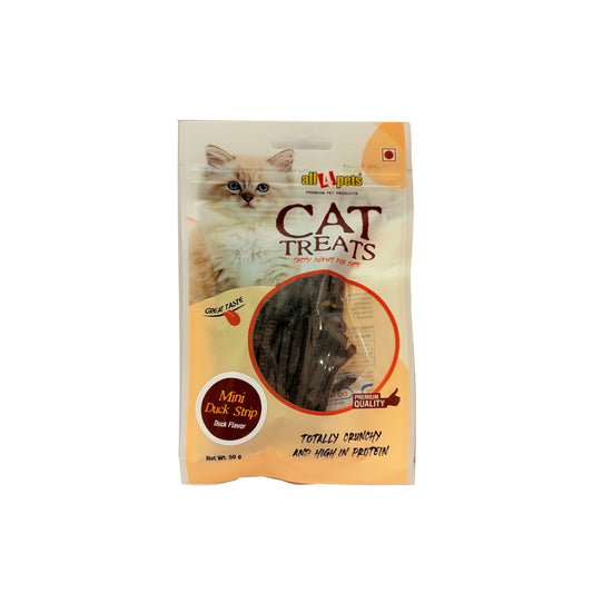 All4pets Mini Duck Strip For Cats 50 Gm (Pack of 2)