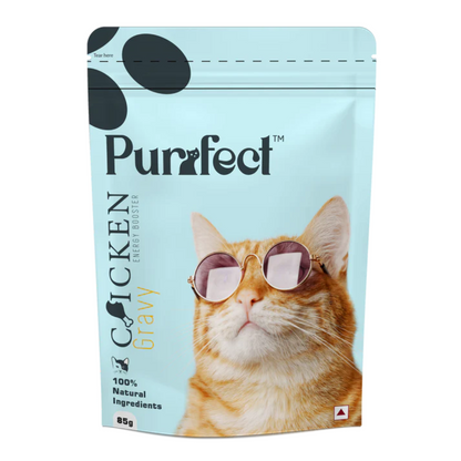 Purrfect Chicken Gravy (Energy booster) - 85g (Pack of 5)