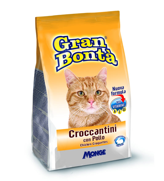 Gran Bontà Croquetes – Cat Food 400gm(for adult cats of all breeds)(Combo Pack of 2)