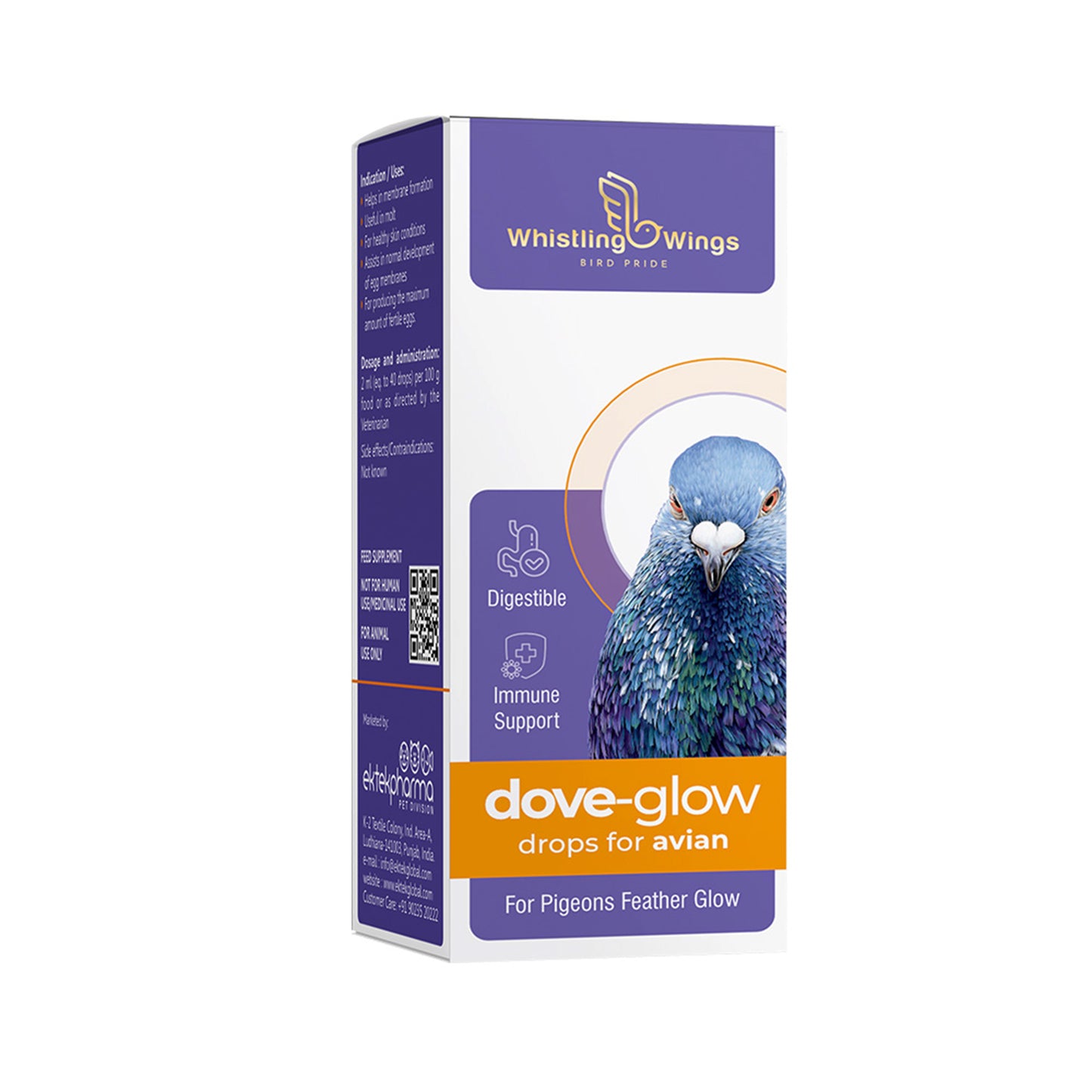 Dove-glow drops for avian 60ML