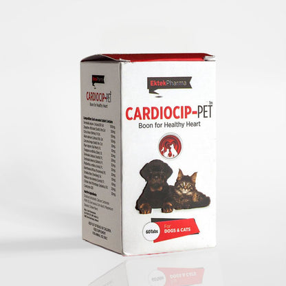 Cardiocip-Pet-60 Tablets (to Maintain Healthy Cardio Vascular System)