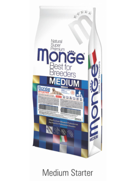 Monge Best for Breeders - Medium Starter 15kg (For Mother & Baby Dogs ...