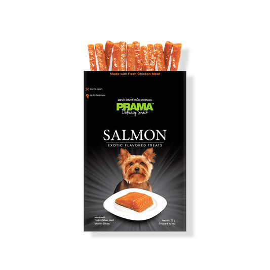 Prama Salmon Dog Treats 70g(Combo Pack of 2)
