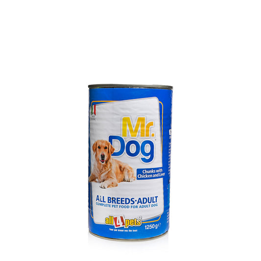 Mr Dog Chunks With Chicken &amp; Liver Adult Dog Food