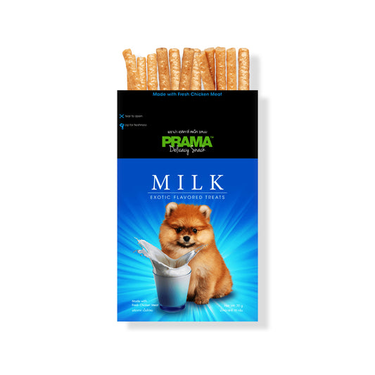 Prama Milk Dog Treats 70g(Combo Pack of 2)
