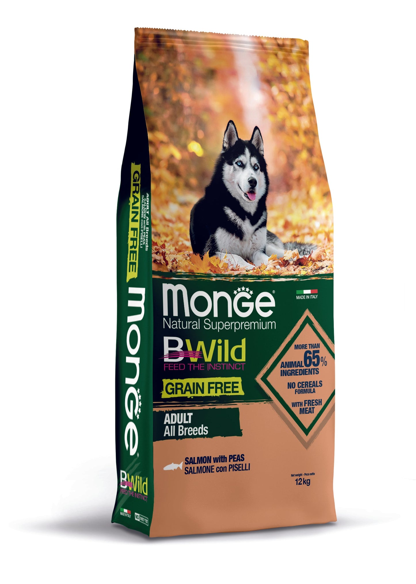 B-Wild Grain Free Adult (For All Breeds) Salmon with Peas for dogs