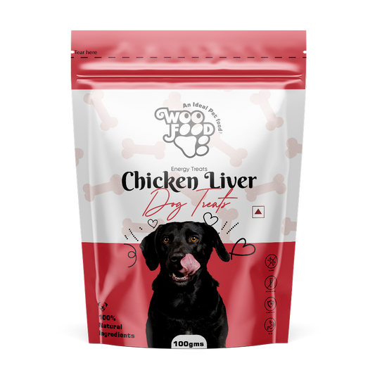 WooFood Chicken Liver Dog Treats -100gm