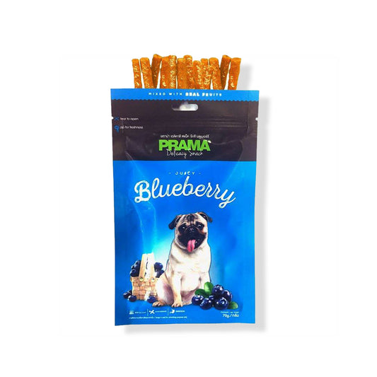 Prama Juicy Blueberry Dog Treats,70g(Combo Pack of 2)
