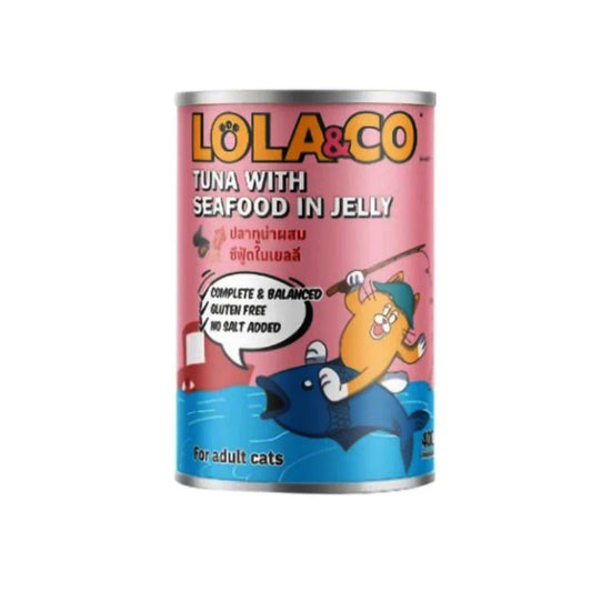 LOLA & CO Tuna with Seafood in Jelly – Nutritious & Delicious Cat Food