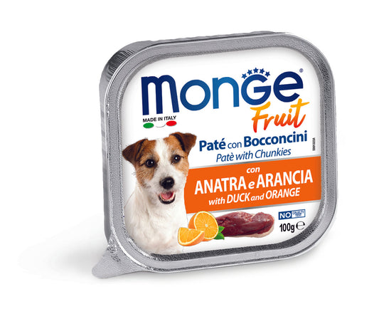 Monge-Fruit-Pate-and-Chunkies-with-Duck-and-Orange-100gm