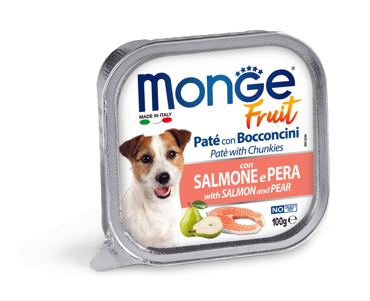 Monge-Fruit-Pate-and-Chunkies-with-Salmon-and-Pear-100gm