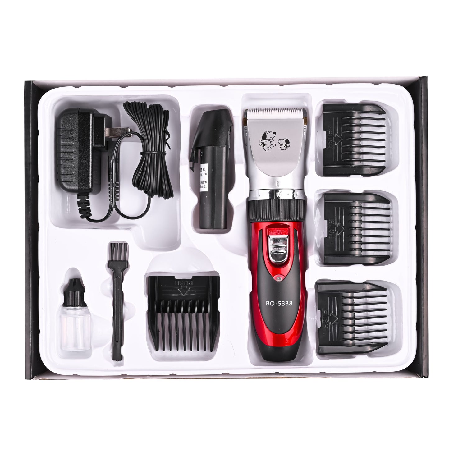 HAIR CLIPPER KIT FOR PETS (ELECTRIC)