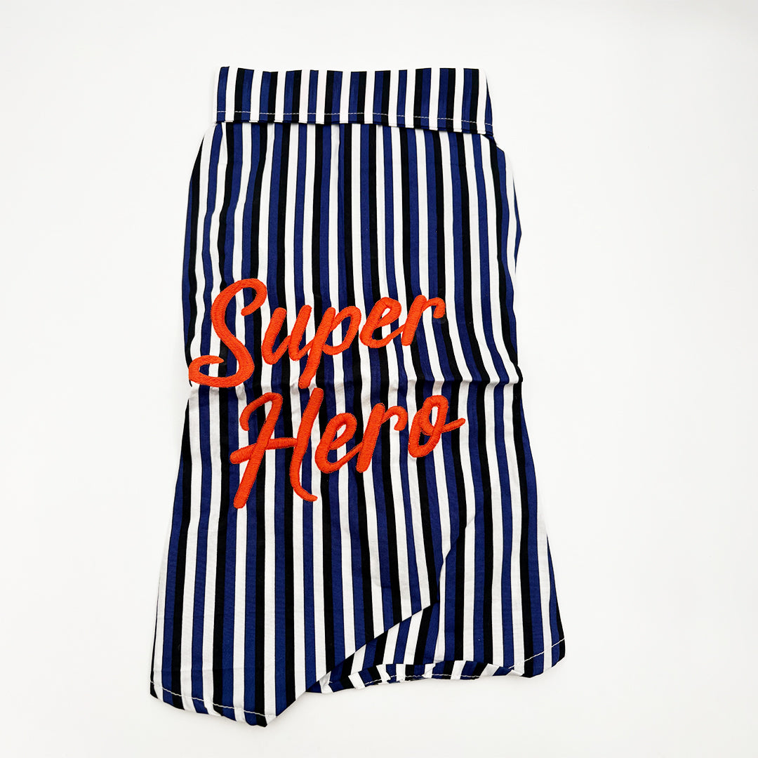 Blue Striped Shirt for Dogs