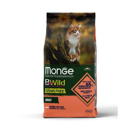 Monge BWild Grain Free Adult Cat Food