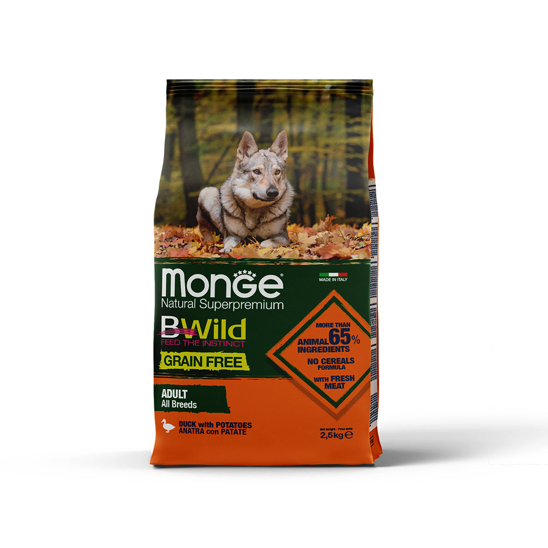 Monge BWild Grain Free Adult Dog Food