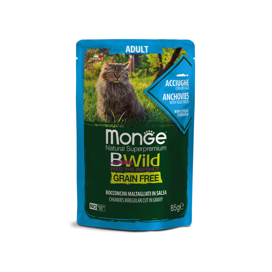Monge BWild Grain Free Adult Cat Food