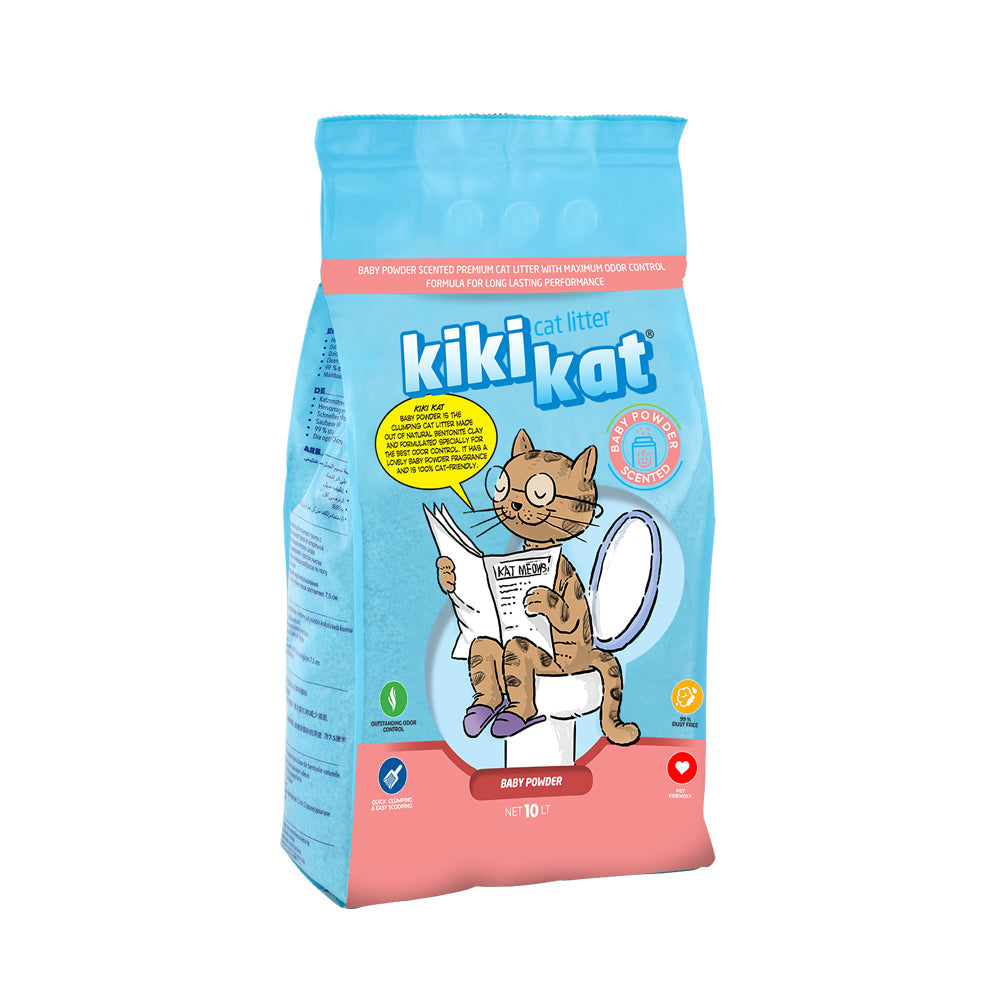 Kikikat Cat Litter Baby Powder