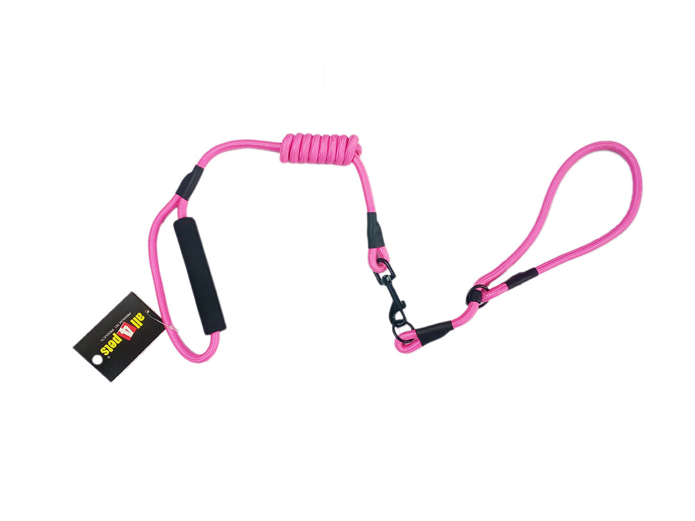 Pink dog leash in india 