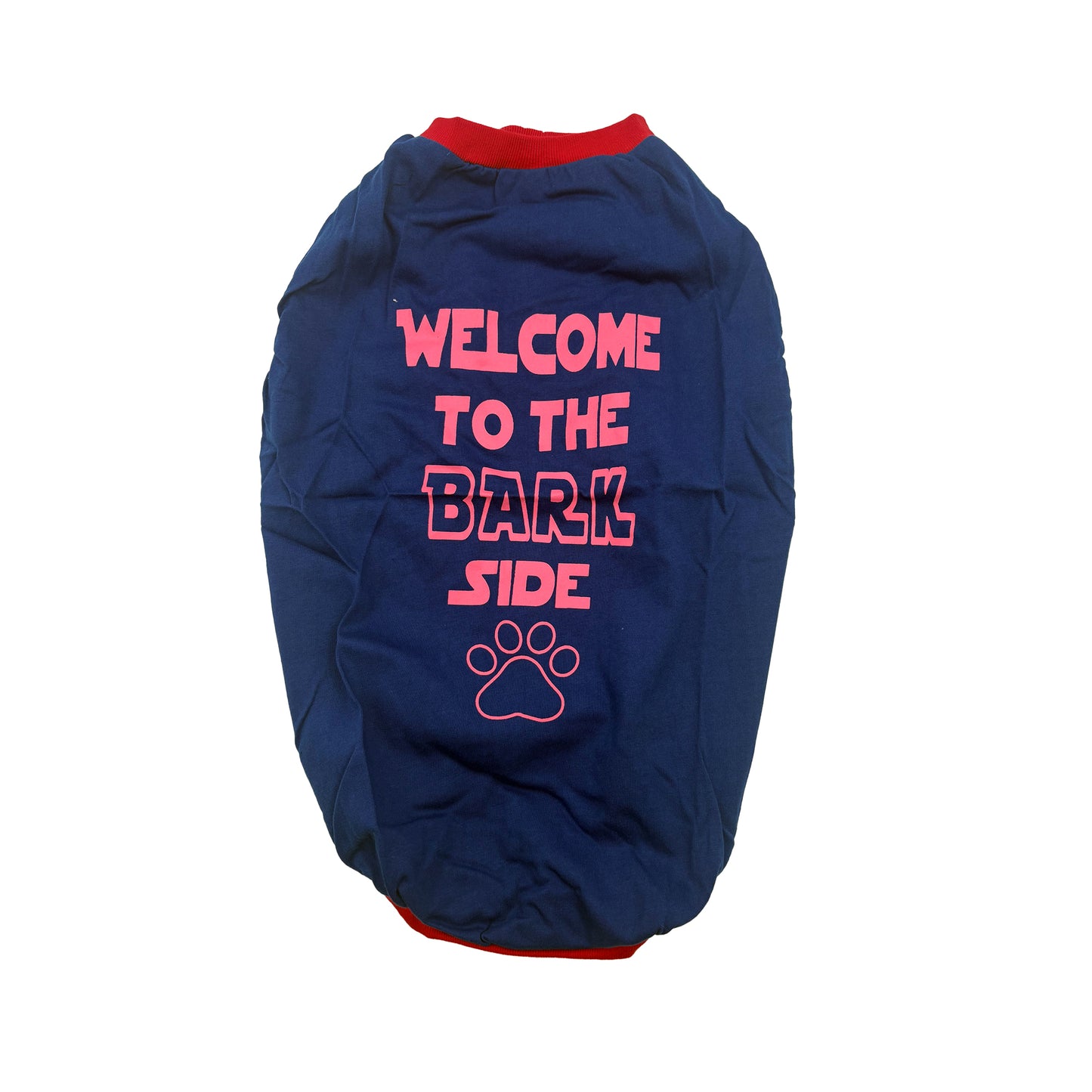 Summer Cotton Dog T-Shirt - Welcome to the Bark Side